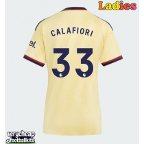 Arsenal Riccardo Calafiori #33 Replica Third Shirt Ladies 2026-27 Short Sleeve